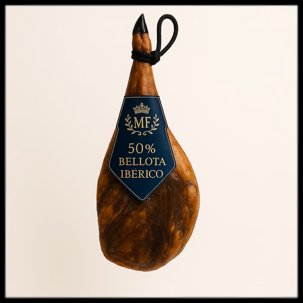 Jamón Bellota ibérico 50-75%